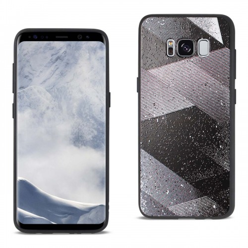 Samsung Galaxy S8 Design TPU Case With Shades Of Oblique Stripes